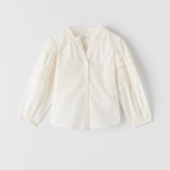 Zara Other - ZARA SHIRT WITH PINTUCKS